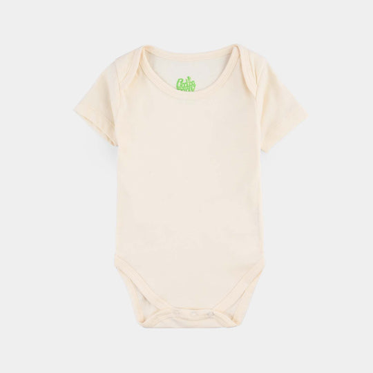 Pack Of 3 Infant Boys Cotton Jersey Basic Romper Set