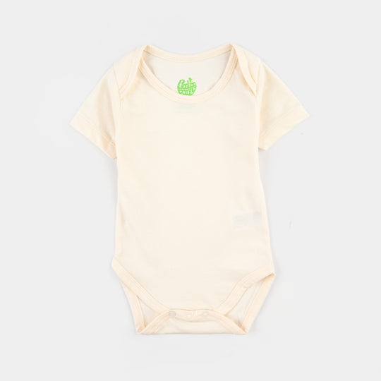 Pack Of 3 Infant Girls Cotton Jersey Basic Romper Set