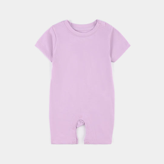 Infant Girls Cotton Jersey ROMPER