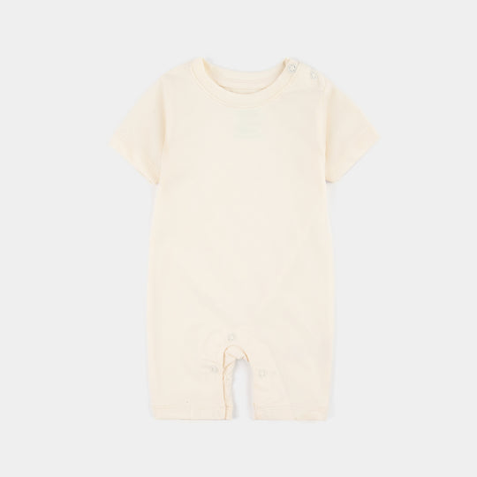 Infant Girls Cotton Jersey ROMPER