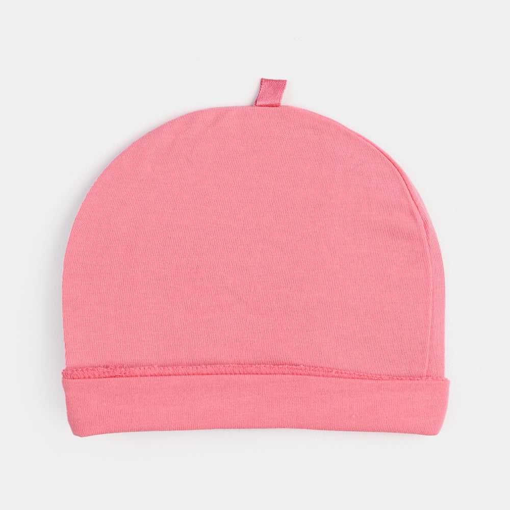 Pack OF 3 Baby Girls Cotton Caps