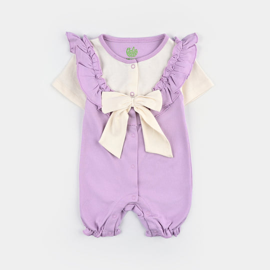 Infant GIRLS Cotton Interlock CHIC FORMAL WEAR FASHION ROMPER