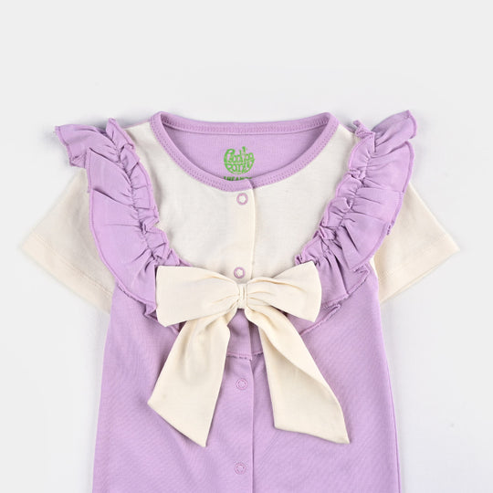 Infant GIRLS Cotton Interlock CHIC FORMAL WEAR FASHION ROMPER