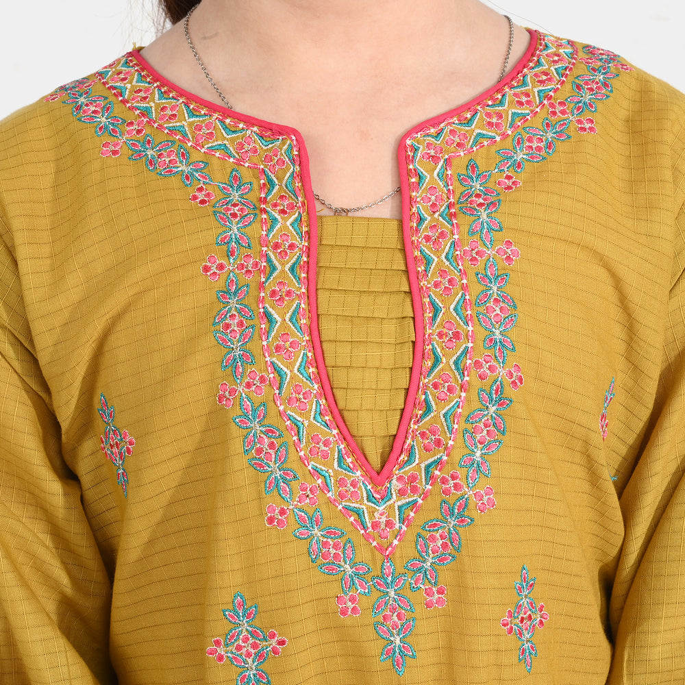 Girls Cotton Emb Kurti Maheru-Dhani