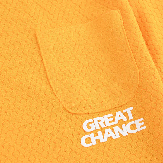 Boys Jacquard T-Shirt HS Great Chance-Yellow