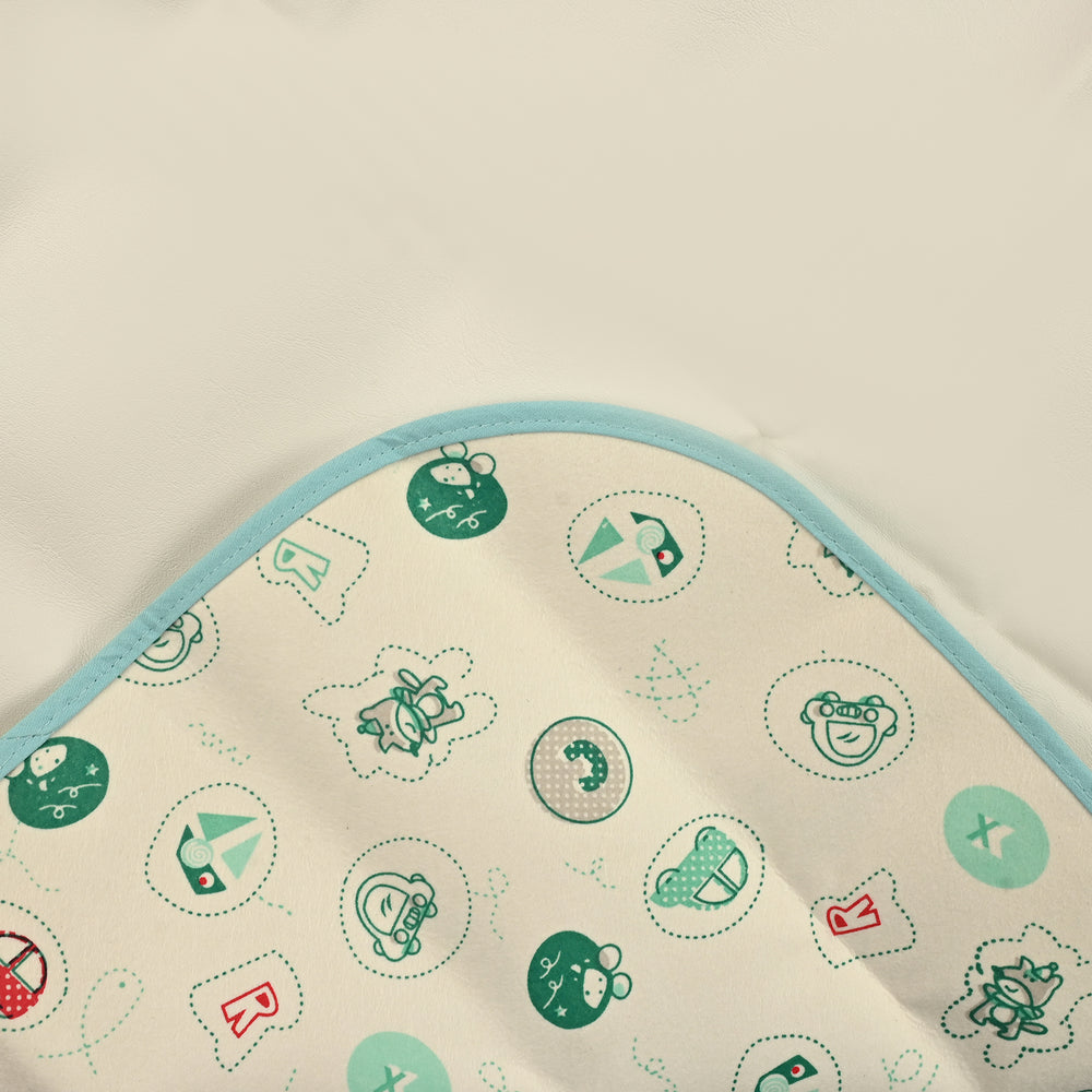Baby Changing Sheet 49x69 Green Car & Ship