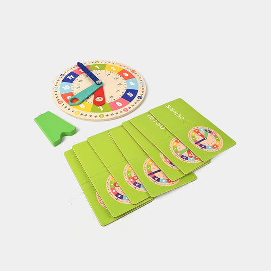 Education Toys Digital Clock Time Learning Matching Kit Board Game