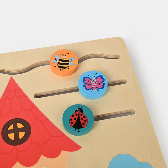 Wooden Board Puzzle Toy for Kids