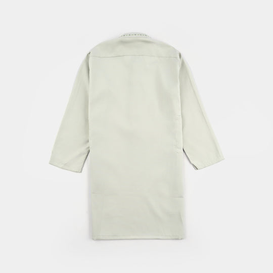 Boys Poly Viscose Kurta Pajama (Lurex Dots)-P.Green