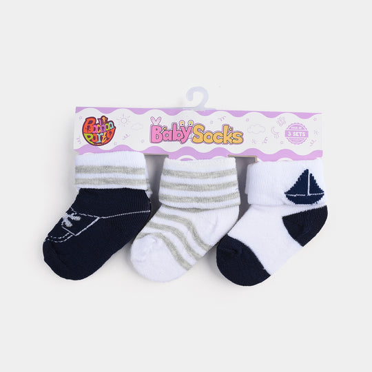 BABY SOCKS PACK OF 3 6-12 |M 23