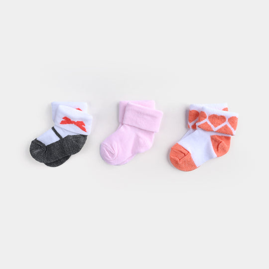 BABY SOCKS PACK OF 3 6-12 |M 63