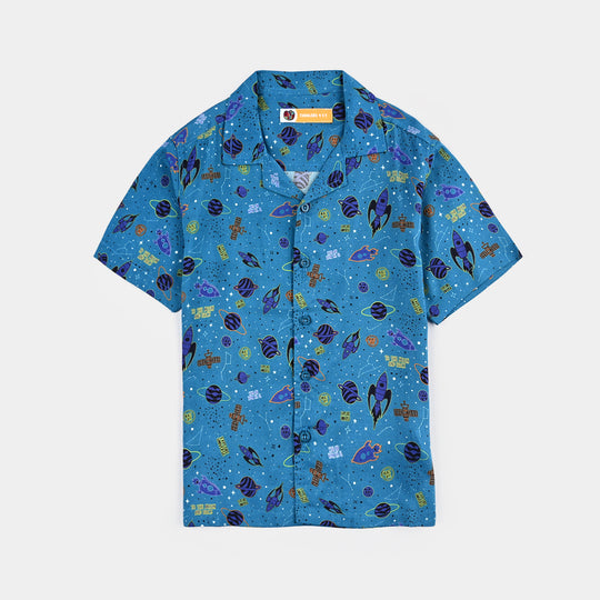 Boys Viscose Nightwear-Universe-Multi