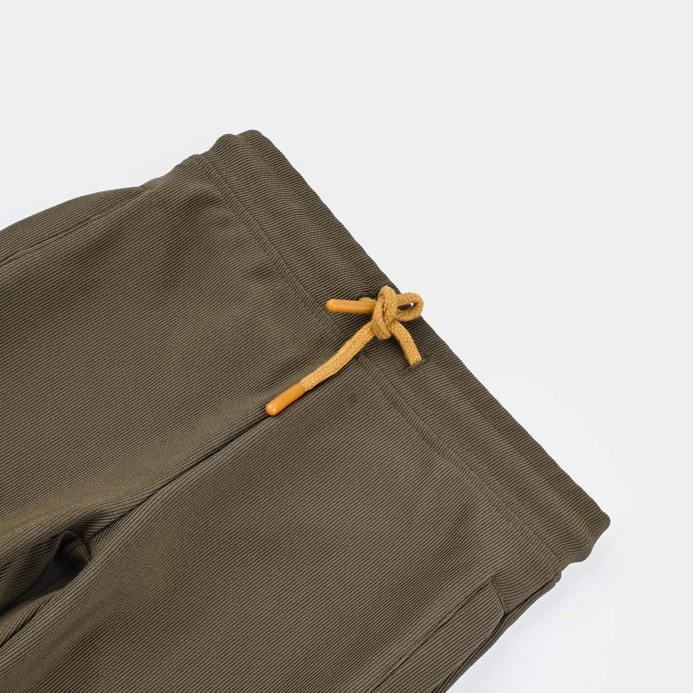 Boys Yarn Dyed Jersey Pyjama New Goal-Olive