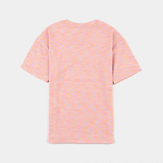 Girls Space Dyed T-Shirt H/S Chase Your Dream