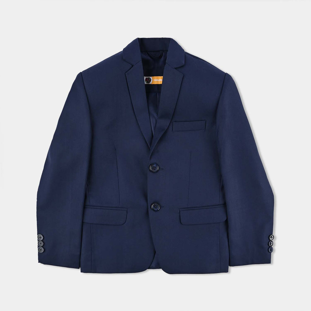 Boys Cotton Twill 3 Piece suit - Royal Blue
