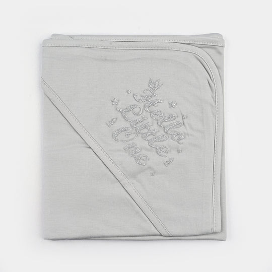 BABY WRAPPING SHEET | HELLO LITTLLE ONE-L.Grey 1872