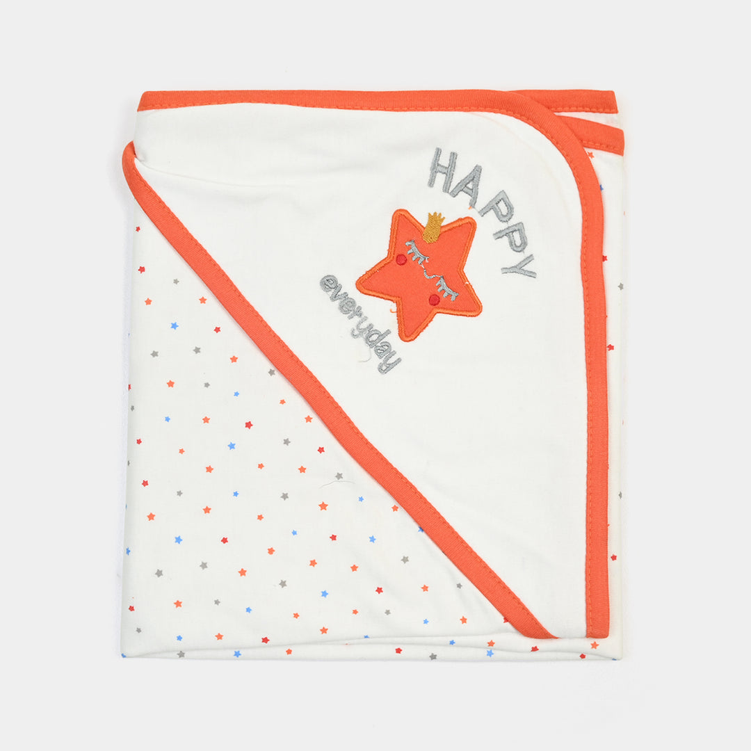 BABY WRAPPING SHEET | ORANGE S.STAR H053