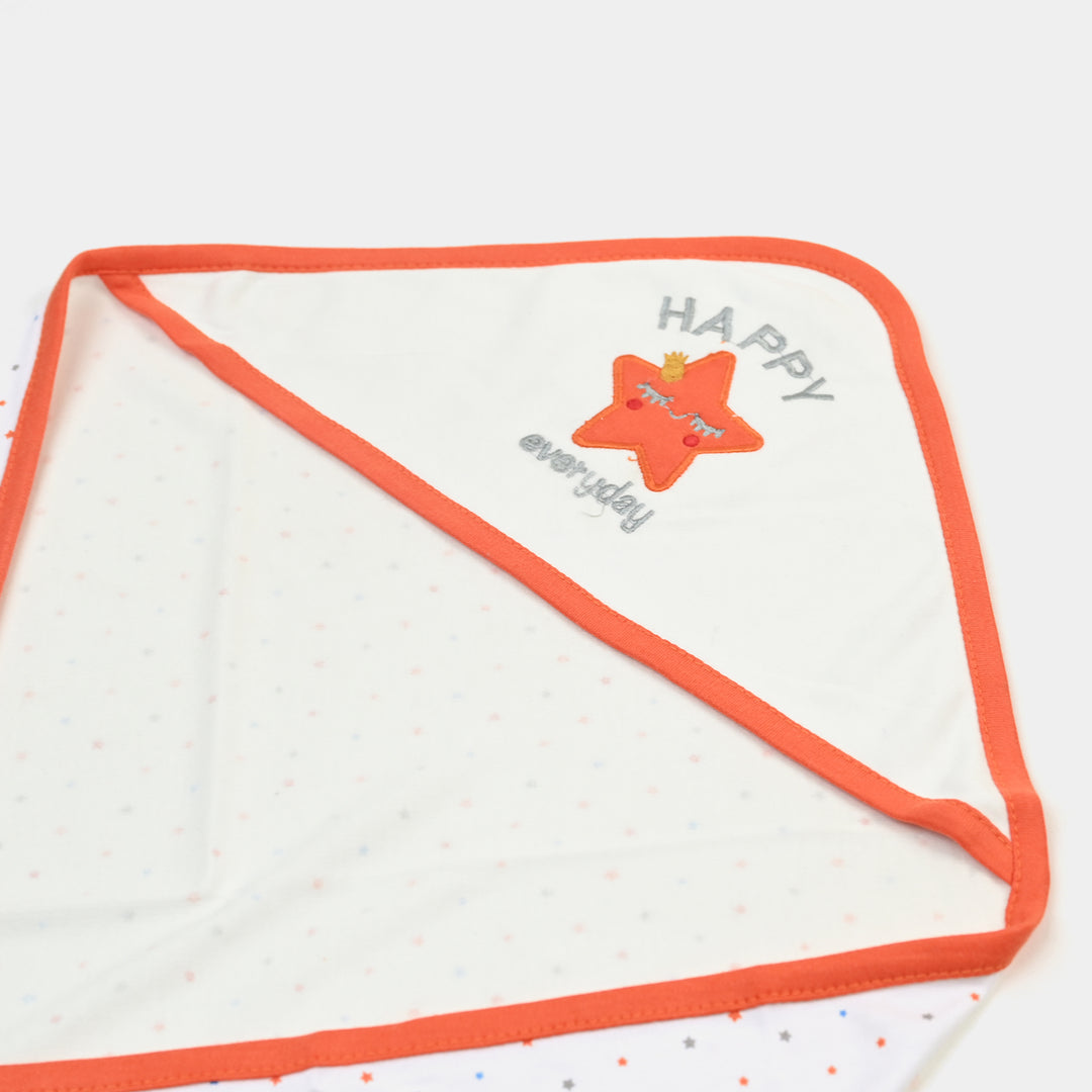 BABY WRAPPING SHEET | ORANGE S.STAR H053