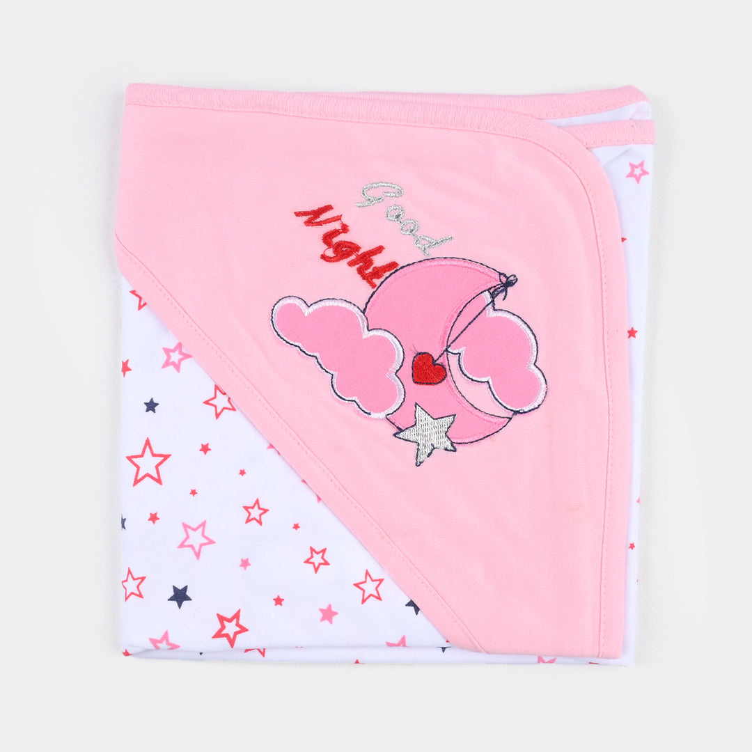 BABY WRAPPING SHEET | L.PINK STAR H053