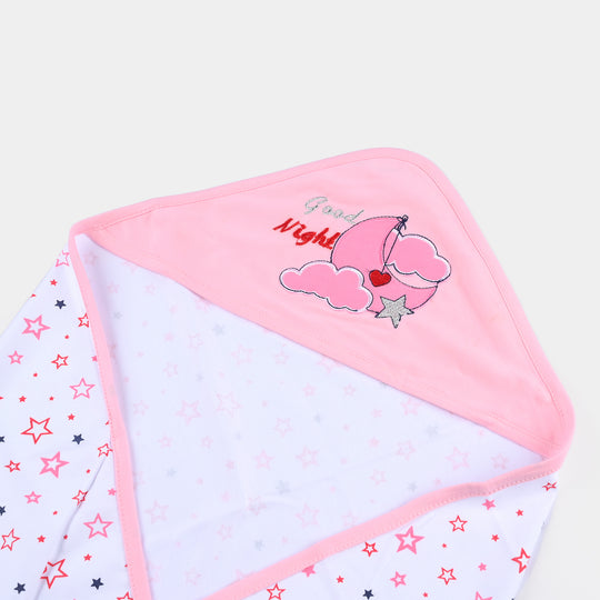 BABY WRAPPING SHEET | L.PINK STAR H053