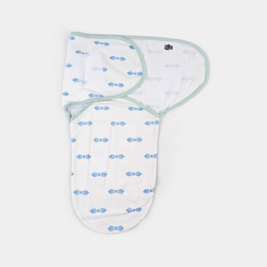 Baby Swaddle with Cap & Mittens Set