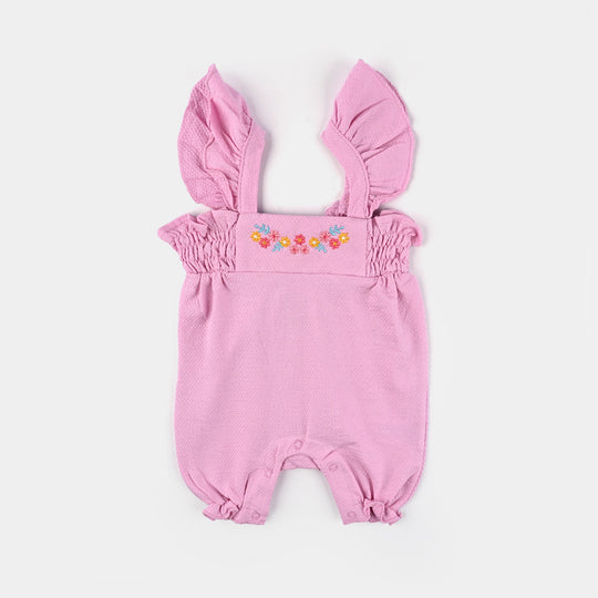 Infant Girls Cotton Interlock 2 Piece FASHION DANGREE-Pink