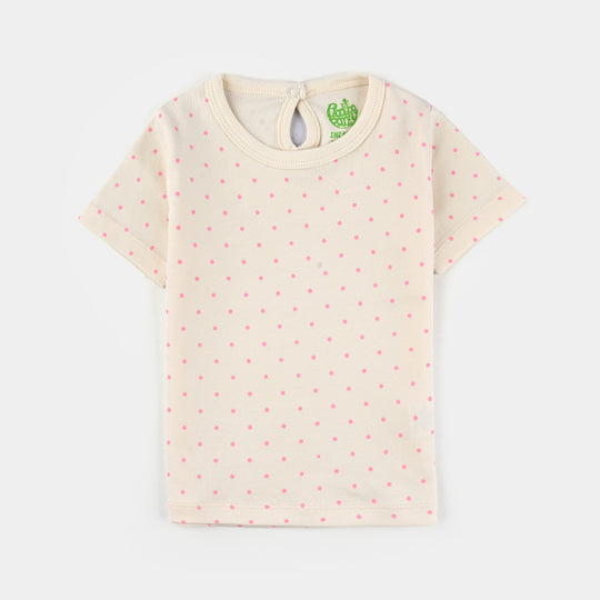 Infant Girls Cotton Interlock 2 Piece FASHION DANGREE-Pink