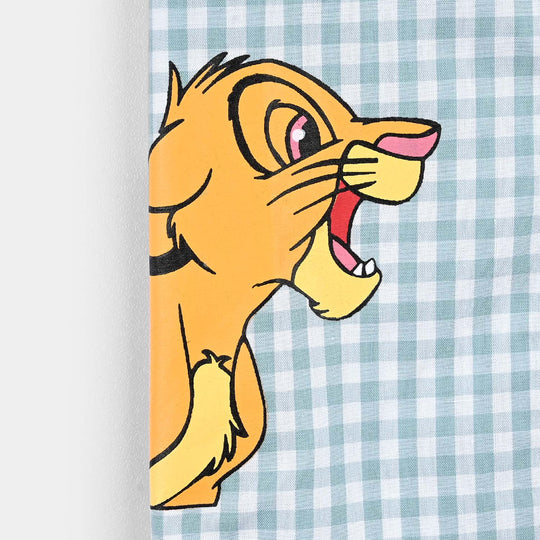 Infant Boys Yarn Dyed Shirt Lion King