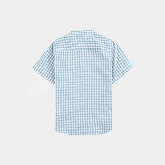 Infant Boys Yarn Dyed Shirt Lion King