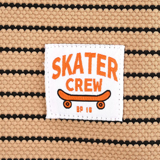 Infant Boys Jacquard Round Neck T-Shirt SKATER CREW