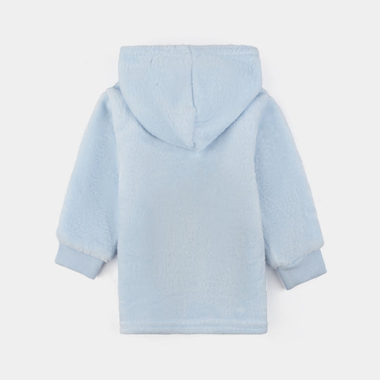 Infant Boys Faux fur Suit-BLUE