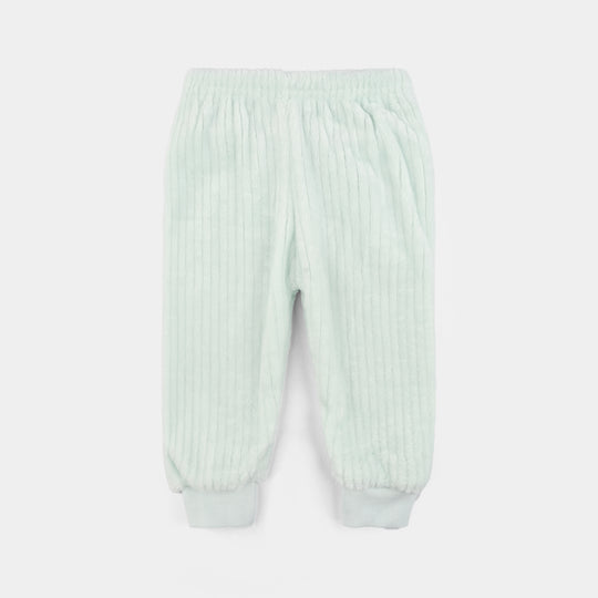 Infant Boys Faux fur Suit-GREEN