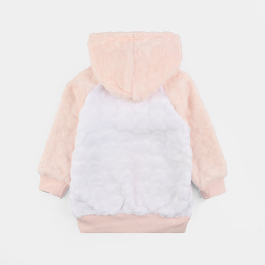 Infant Boys Sherpa Suit-White