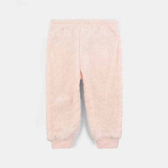 Infant Boys Sherpa Suit-White