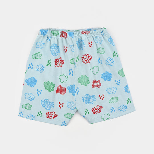 Pack OF 3 Infant Unisex Color Print Short