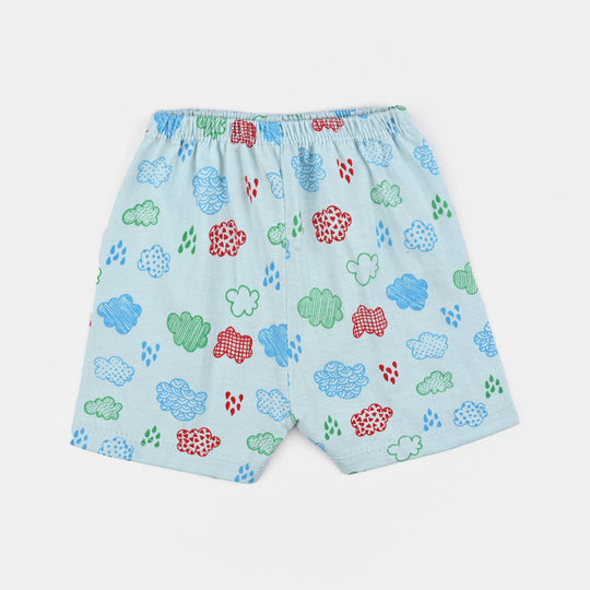 Pack OF 3 Infant Unisex Color Print Short
