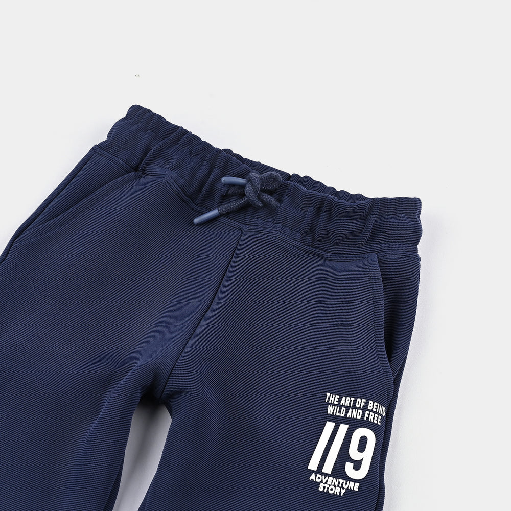 Boys Polyester Pyjama ADVENTURE STORY-NAVY