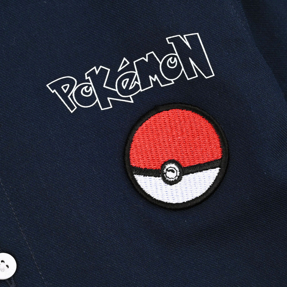 Boys Cotton Twill Shirt F/S- NAVY