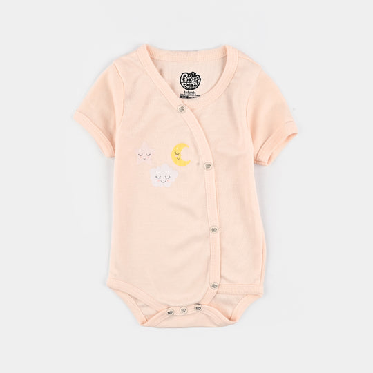 Pack OF 3 Infant Baby Cotton Cut Design Romper Set