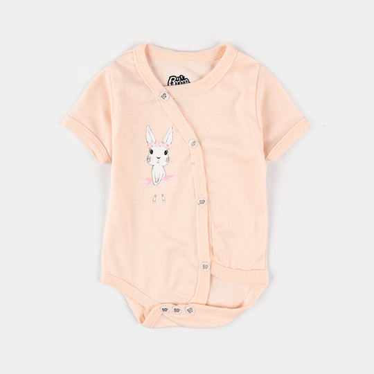 Pack OF 3 Infant Baby Cotton Cut Design Romper Set