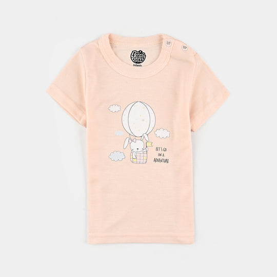 Pack Of 3 Infant Unisex Cotton Short Sleeves T-Shirt Set