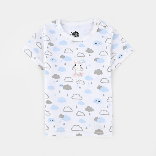 Pack Of 3 Infant Unisex Cotton Short Sleeves T-Shirt Set