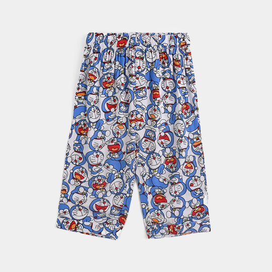 Infant Boys Viscose Night Suit-Multi