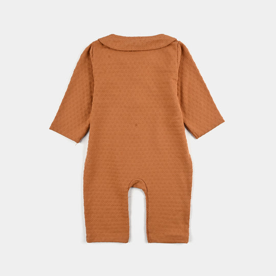 Infant Girls Jacquard Romper BLOSSOM STYLE