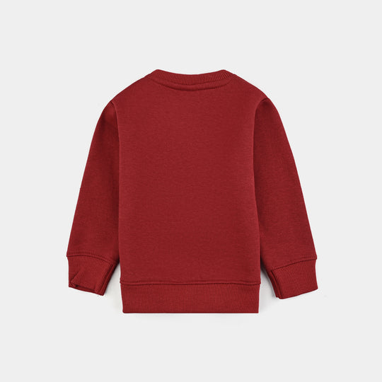 Infant Girls Fleece Sweatshirt Character-Salsa