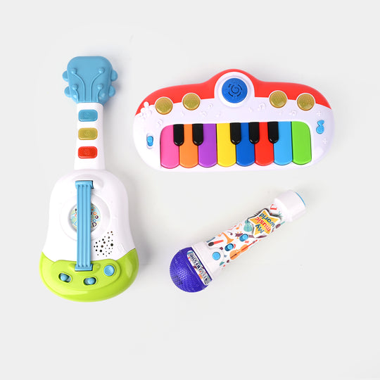 3-in-1 Musical Band Toy Set For Kids