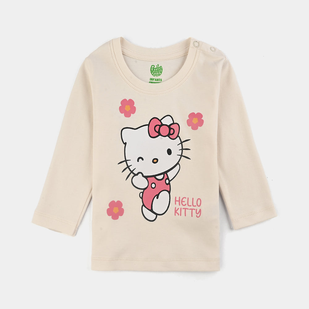 Infant Girls Cotton Interlock Suit Character