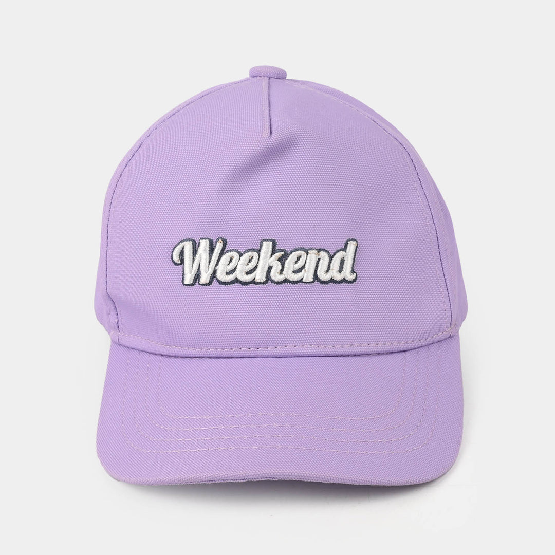 Kids Cap-Weekend-Lilac