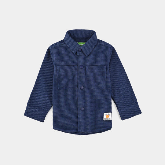 Infant Boys Corduroy Suit-Cozy Cords-NAVY