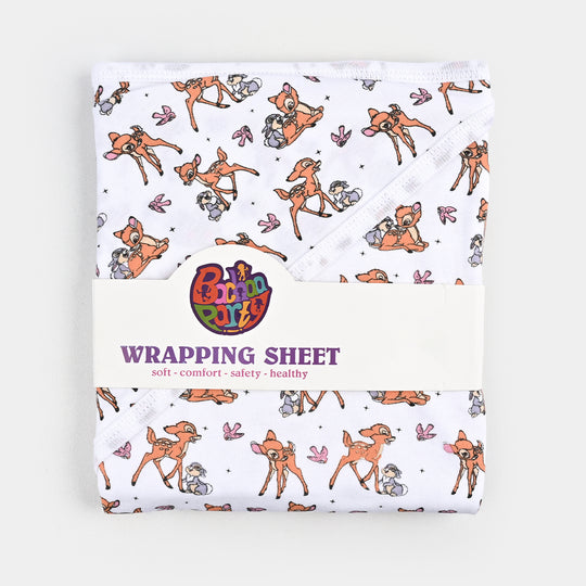 Infant Wrapping Sheet White
